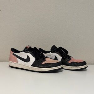 Nike Jordan 1 Low OG Bleached Coral - Size 10